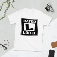 Load image into Gallery viewer, "Rated Loc'd" Unisex T-Shirt